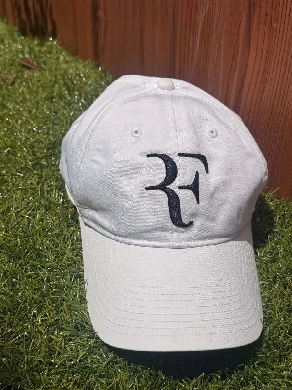 Nike Roger Federer RF Legacy91 Dri-FIT White Adjustable Tennis Hat Cap